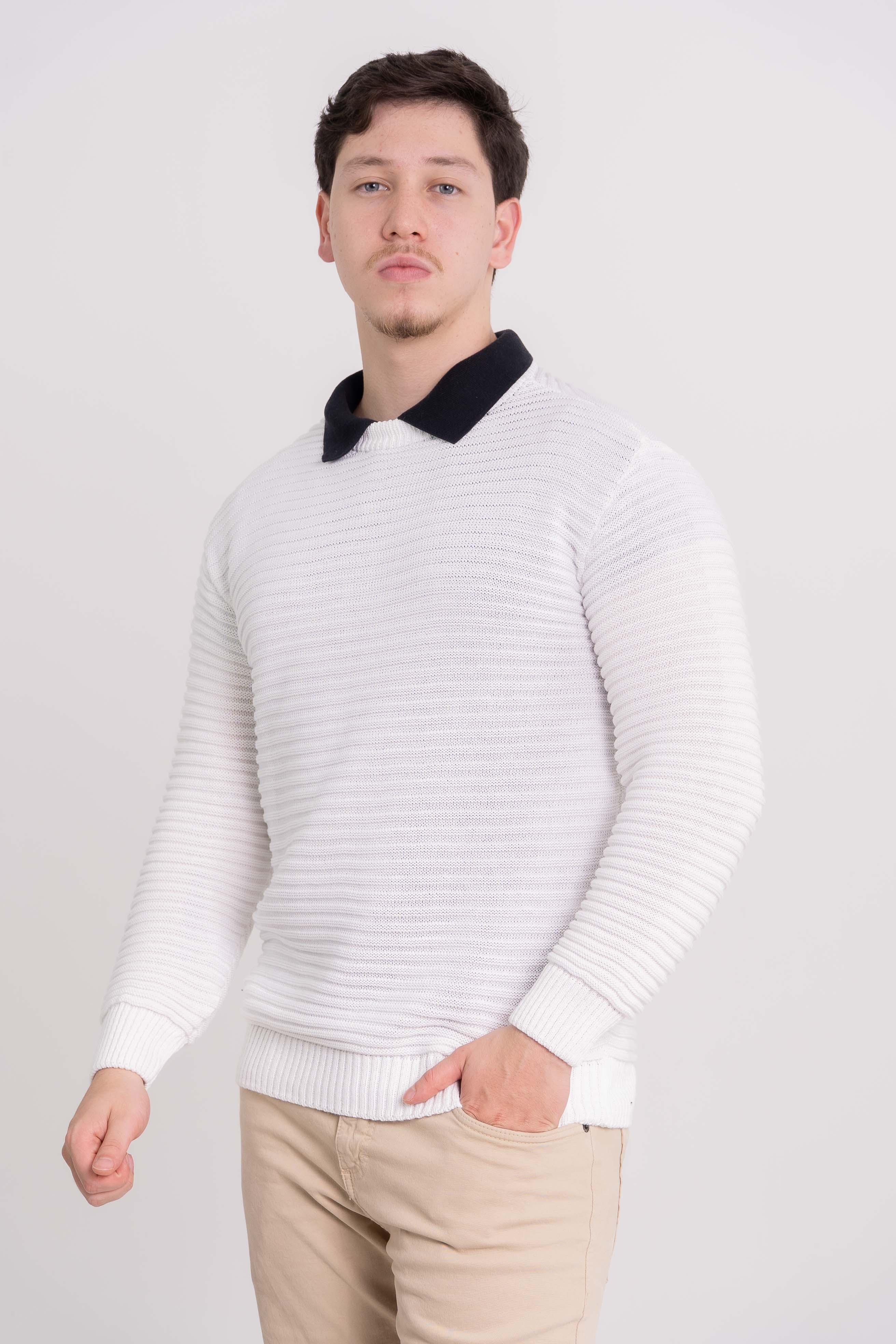 Suéter Nervura Masculino