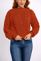 Blusa Tranças Na Gola