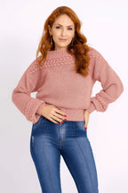 Blusa Tranças Na Gola