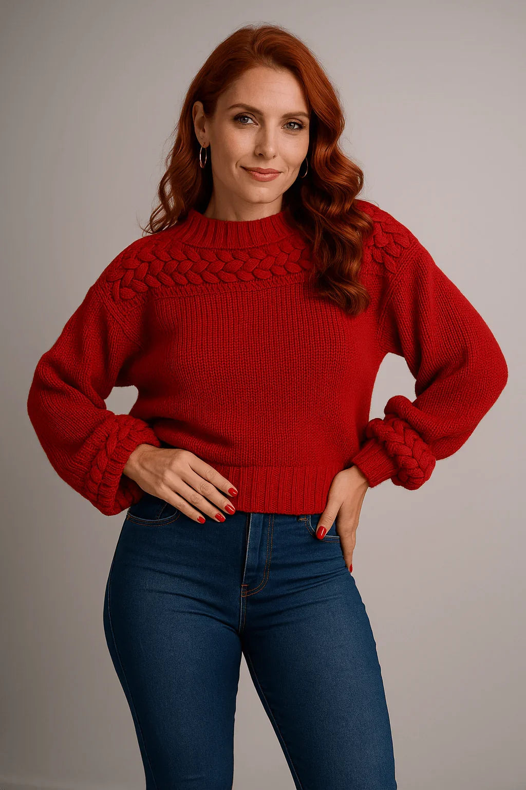 Blusa Tranças Na Gola