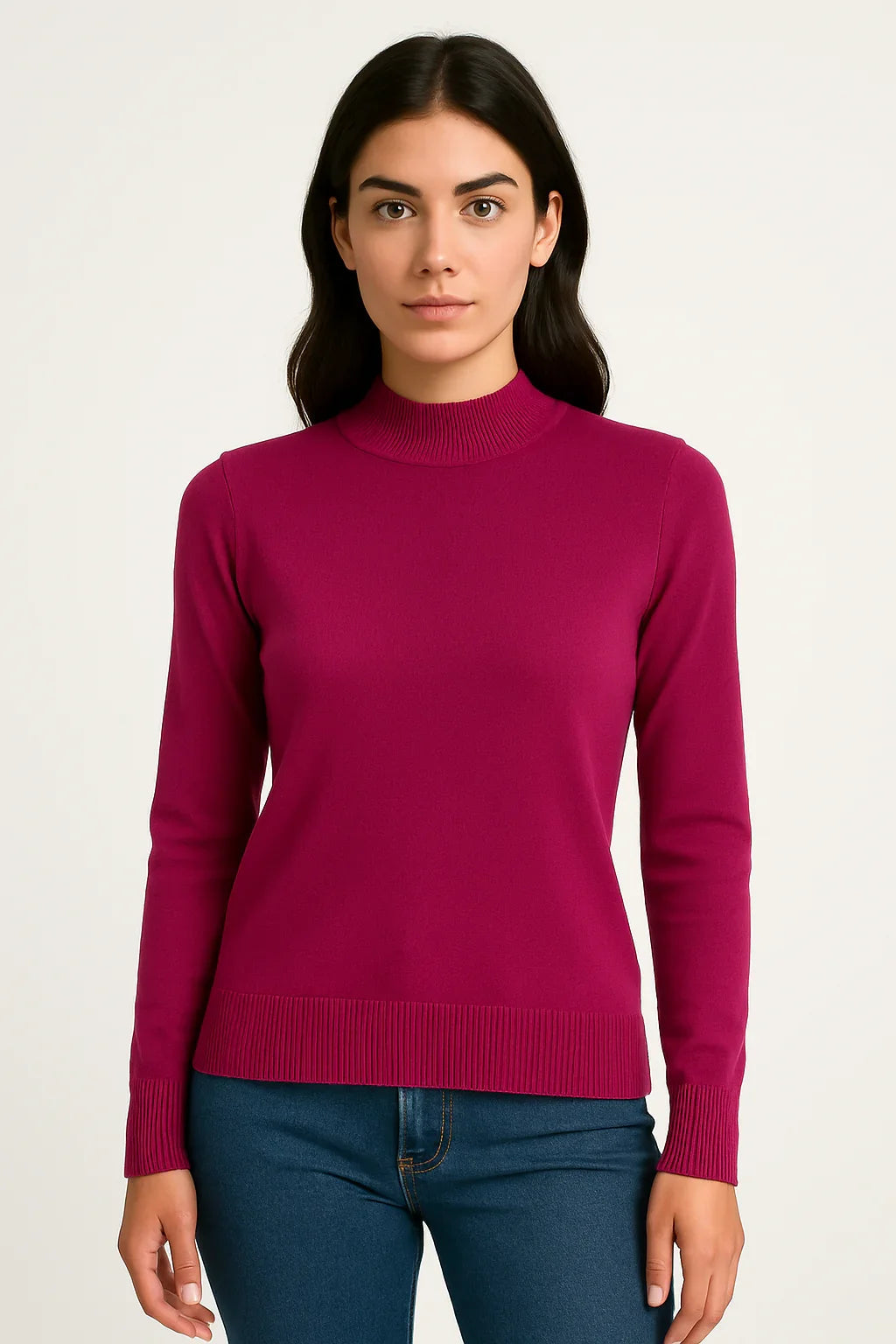 Blusa básica Gola Careca