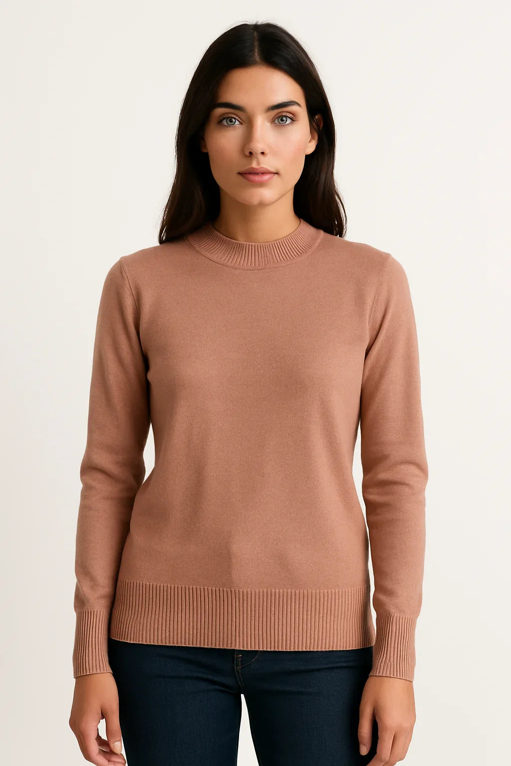 Blusa básica Gola Careca