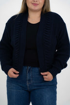 Casaquinho Básico Tranças