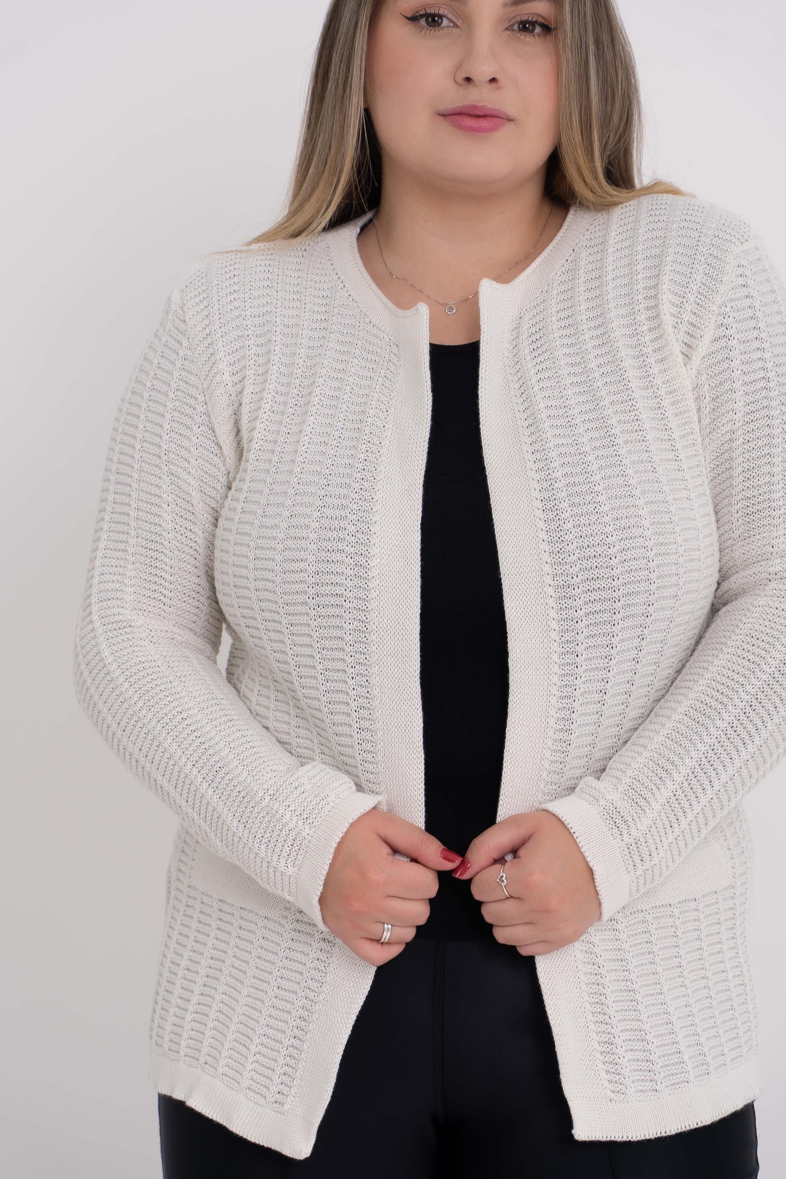 Casaco Detalhado Tijolinho