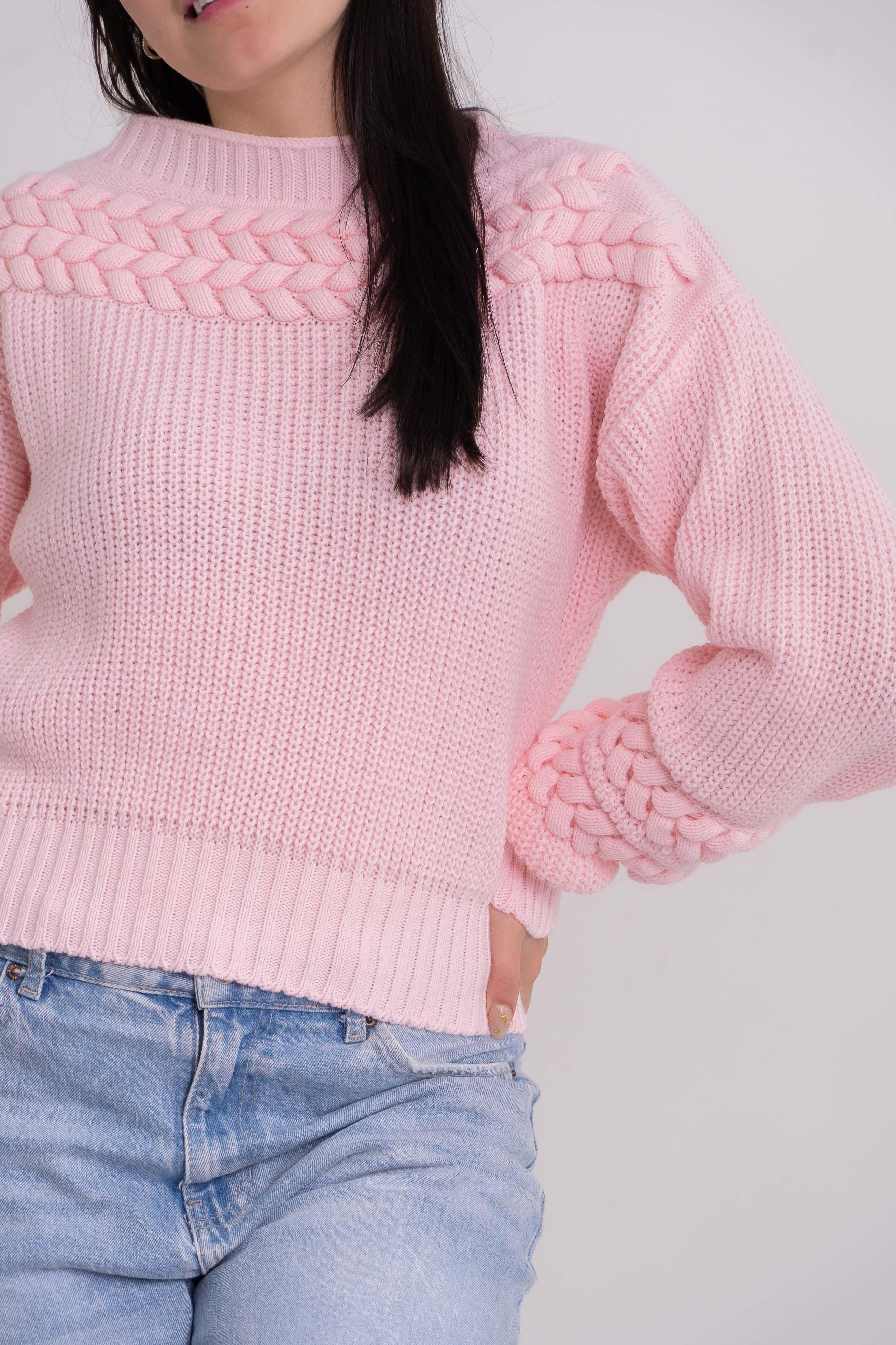 Blusa Tranças Na Gola