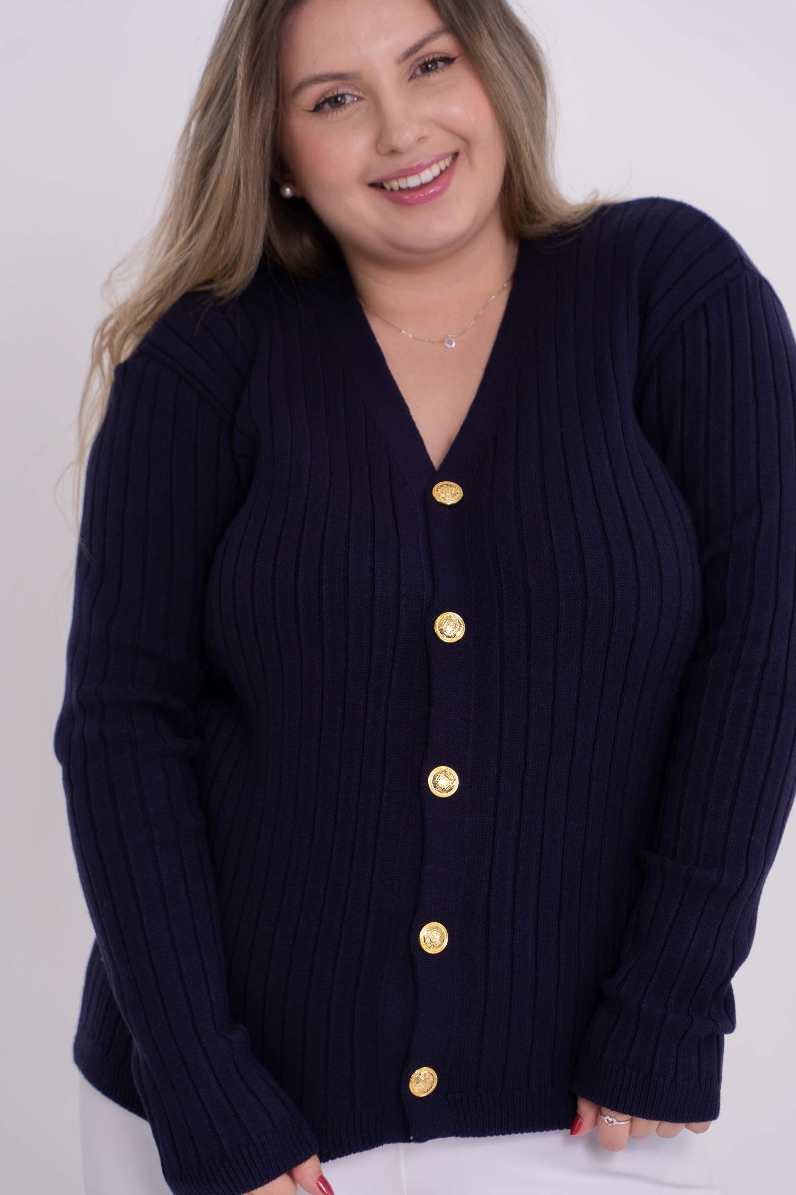 Casaco Canelado Modal