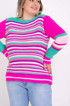 Blusa de Lã Listrada