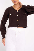 Casaquinho Botões Mousse