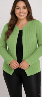 Casaco Detalhado Tijolinho