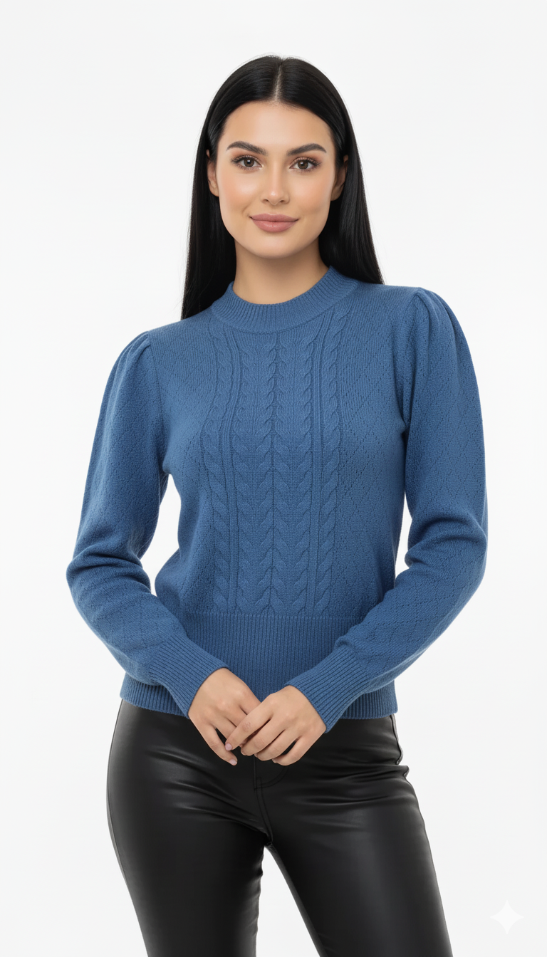 Blusa Trançada em Modal