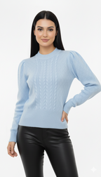 Blusa Trançada em Modal