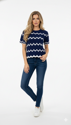 Tshirt Listrada Zigzag