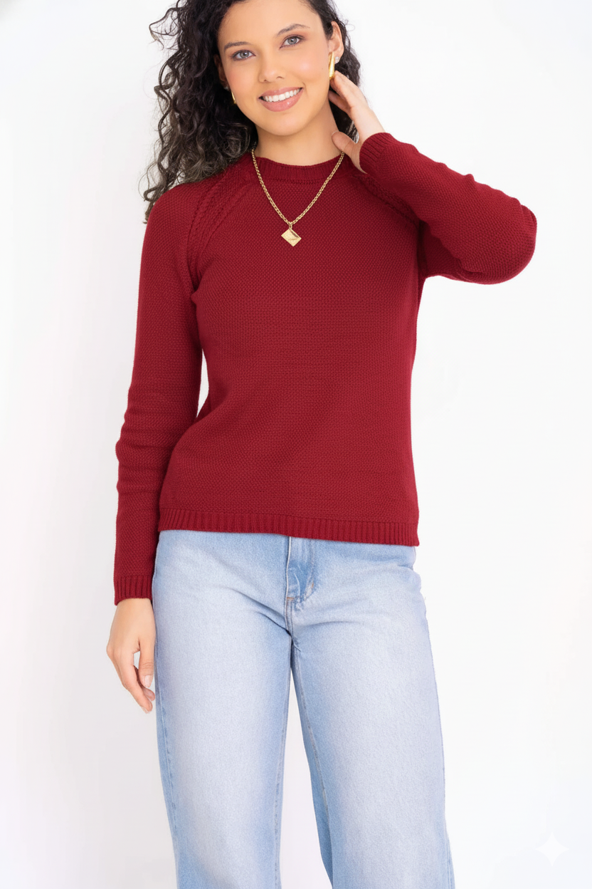 Blusinha Modal Ponto Arroz