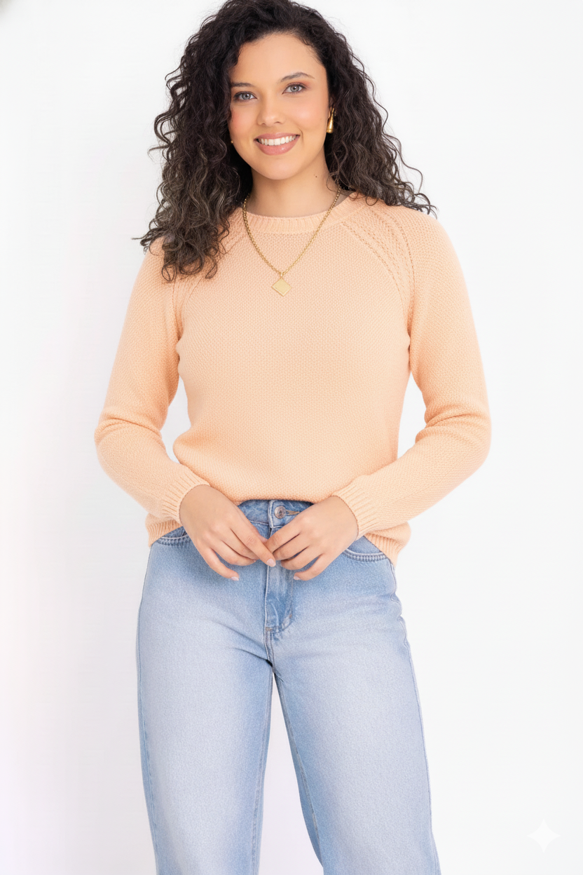 Blusinha Modal Ponto Arroz