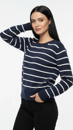 Blusinha Listrada de Modal