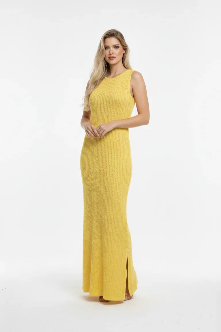 Vestido Decote V Modal