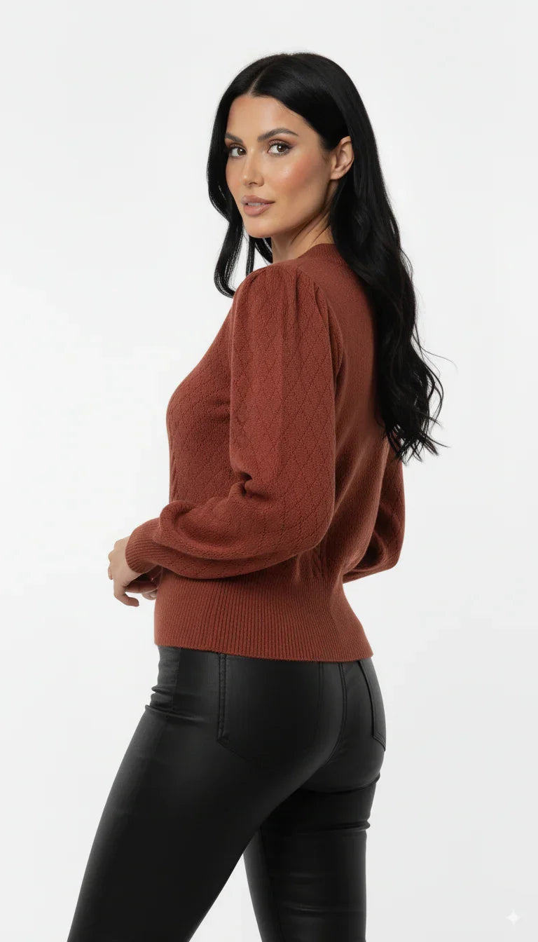 Blusa Trançada em Modal