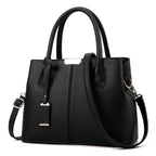 Elegante Bolsa de Couro Plutônio Feminina