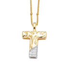 Colar Inicial Personalizado com Cristais FLOLA