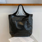 Bolsa de Couro Feminina - Alta Capacidade Retro