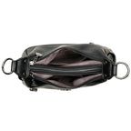 Bolsa Luxuosa Crossbody de Couro Plutônio