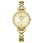 Relógio Feminino Curren Luxuoso com Strass Brilhante