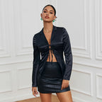 Brincos em Aço inoxidável Argola Tubo