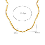 Colar Minimalista em Aço Inoxidável 316L E.B.belle