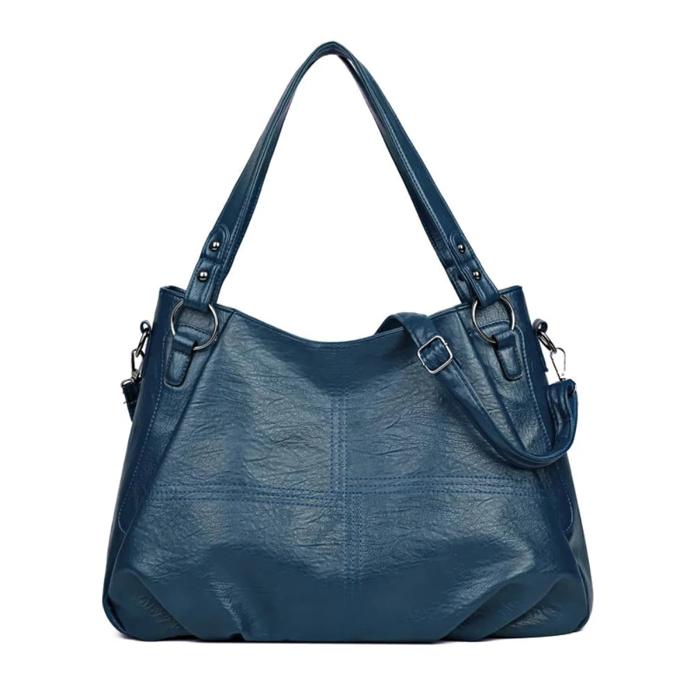 Bolsa de Couro Luxuosa com Grande Capacidade