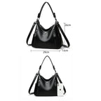 Bolsa Luxuosa Crossbody de Couro Plutônio