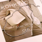 Colar Minimalista em Aço Inoxidável 316L E.B.belle