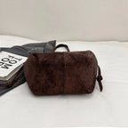 Bolsa de Ombro Luxuosa em Couro Plutônio para Mulheres