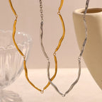 Colar Minimalista em Aço Inoxidável 316L E.B.belle