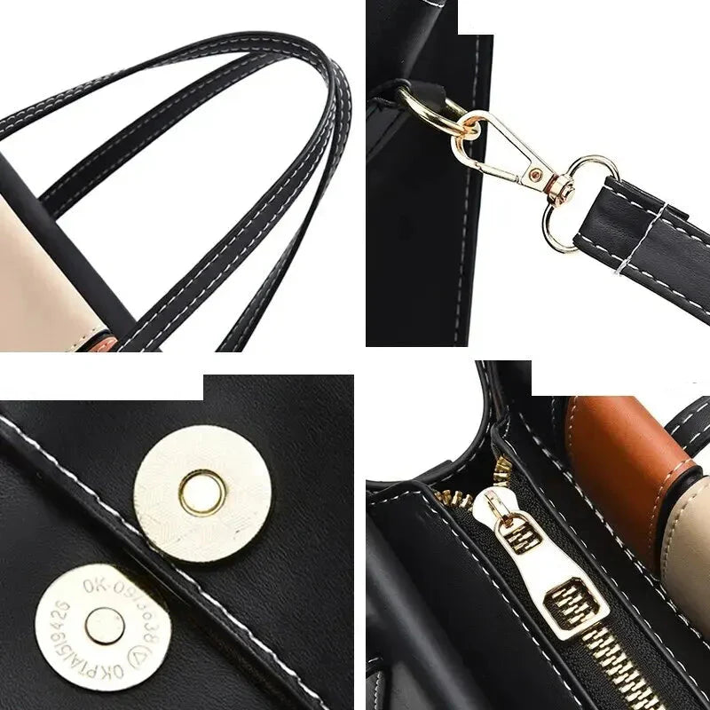 Bolsa de Retalhos Elegante com Alça Ajustável