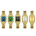 OLEVS Relógio de Luxo Feminino à Prova D'Água em Ouro