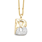 Colar Inicial Personalizado com Cristais FLOLA