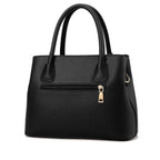 Elegante Bolsa de Couro Plutônio Feminina