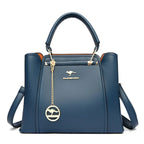 Bolsa de Couro Luxuosa com Grande Capacidade e Design Elegante