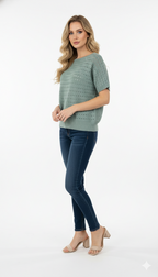 Tshirt Vazadinha de Modal