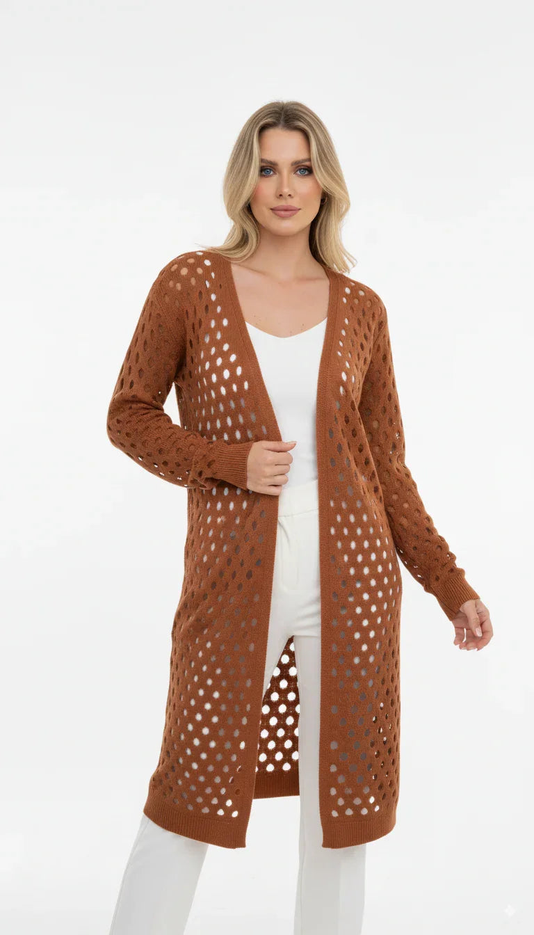 Cardigan Vazado