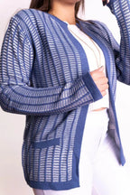 Casaco Detalhado Tijolinho