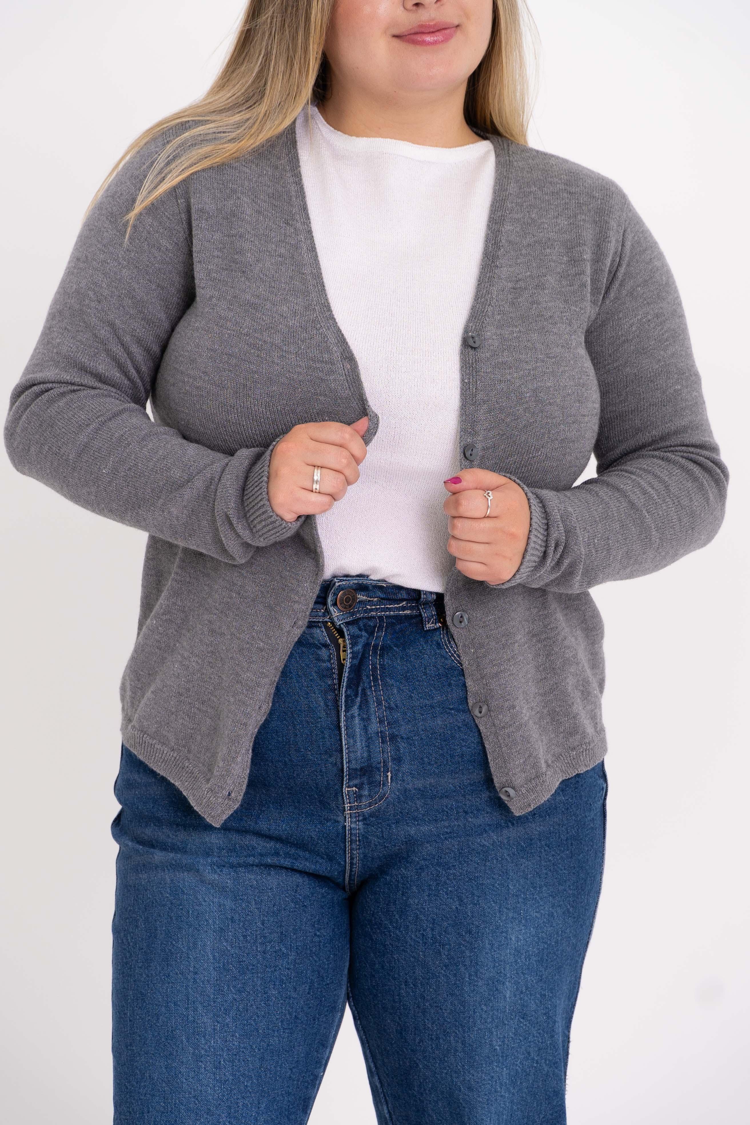 Casaco liso de modal