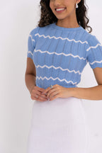 Tshirt Listrada Zigzag