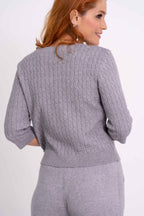 Casaquinho Traçado Botões