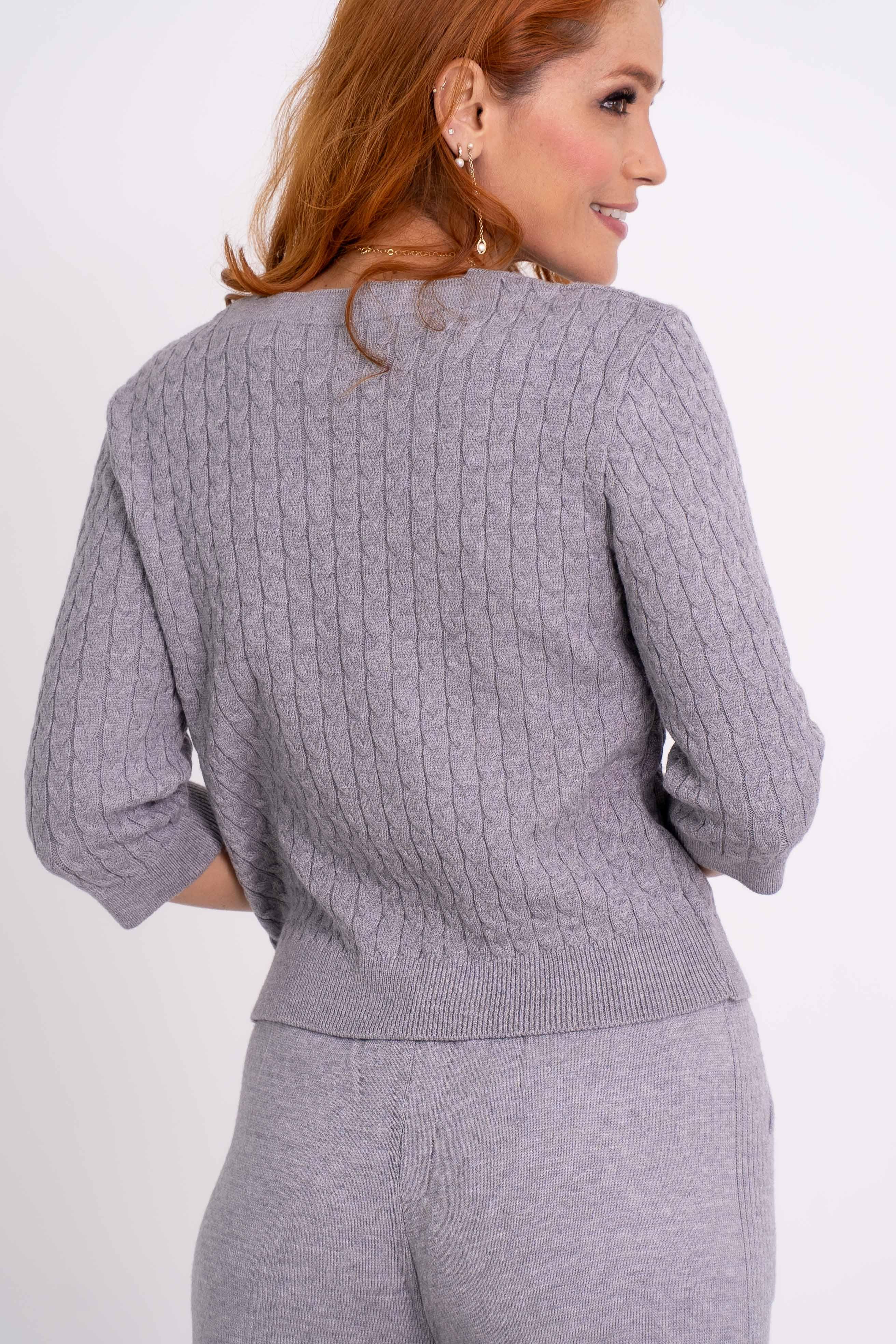 Casaquinho Traçado Botões