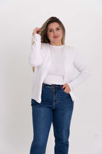 Casaco liso de modal