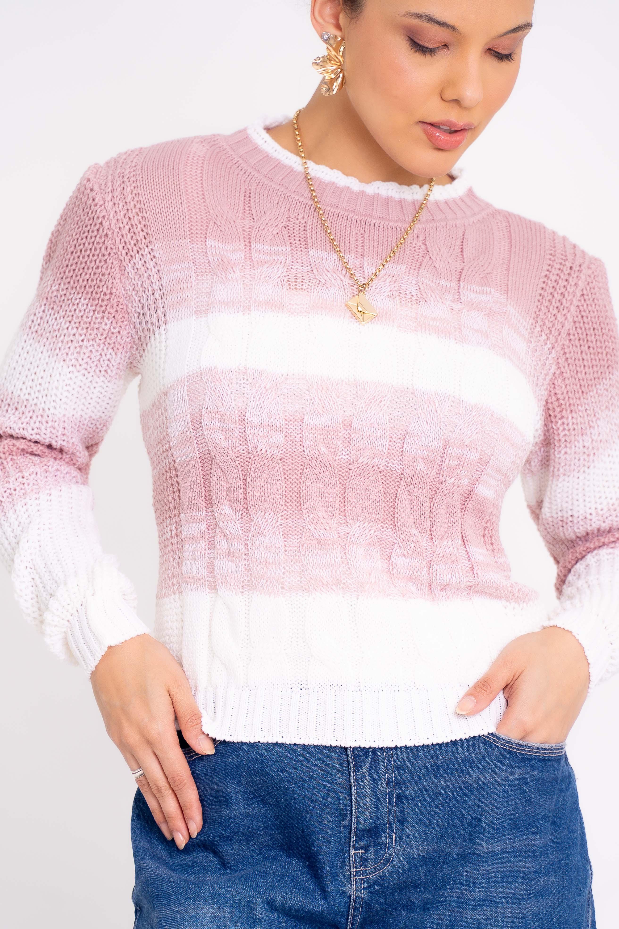 Blusa Degradê em Tricot