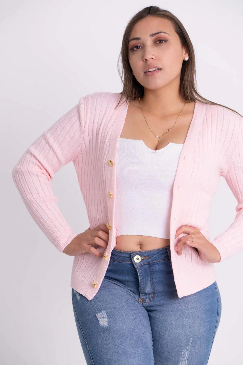 Casaco Canelado Modal