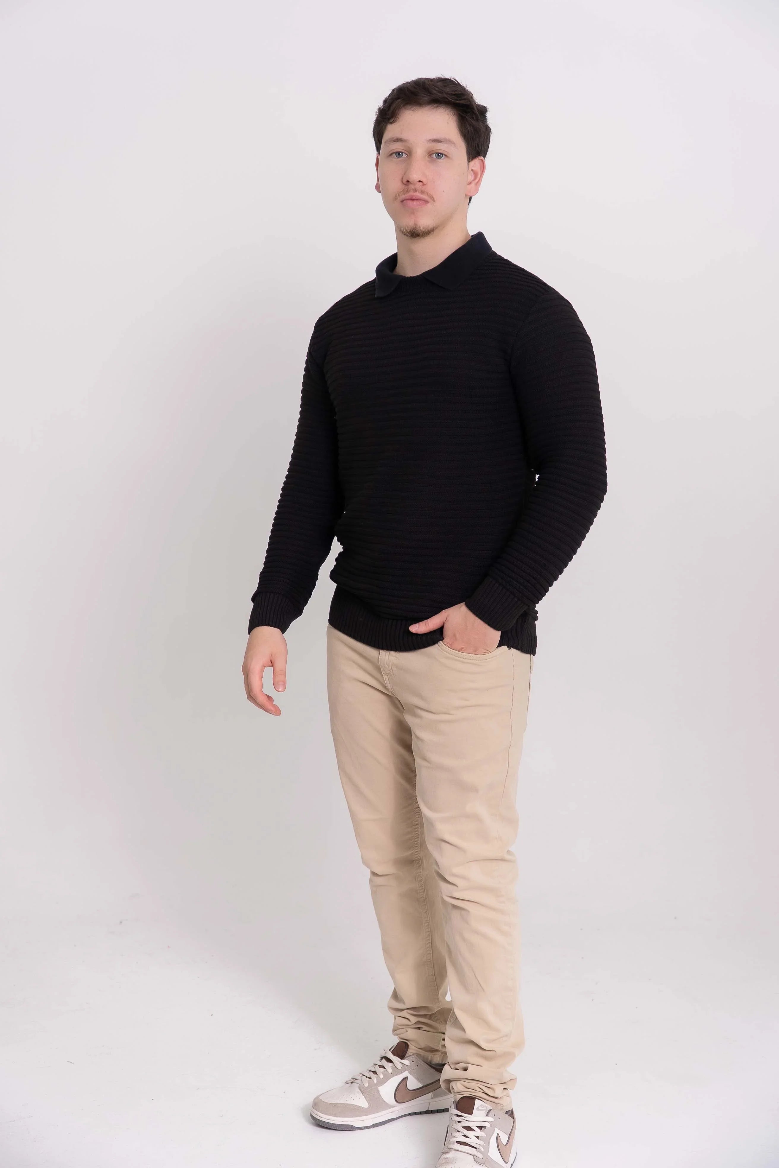 Suéter Nervura Masculino