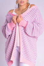 Casaco de lã mesclado